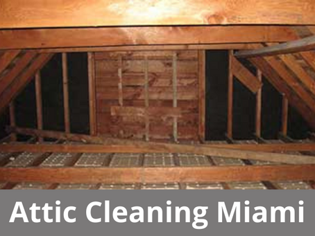 Attic Cleaning Miami