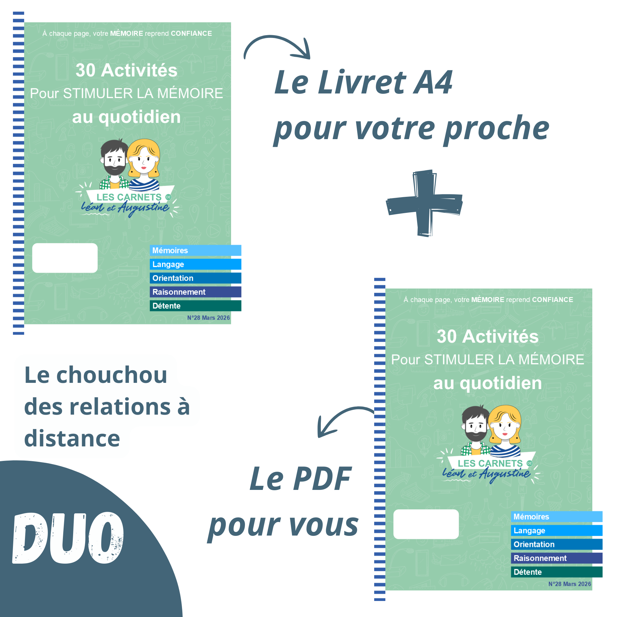 DUO : 1 LIVRET A4 + 1 PDF • Mars 2026
