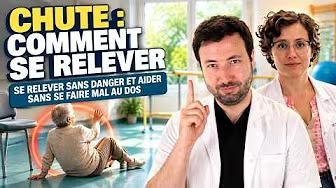 Comment se relever du sol après une chute - Dr OQUENDO gériatre