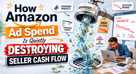 How Amazon Ad Spend Is Quietly Destroying Seller Cash Flow