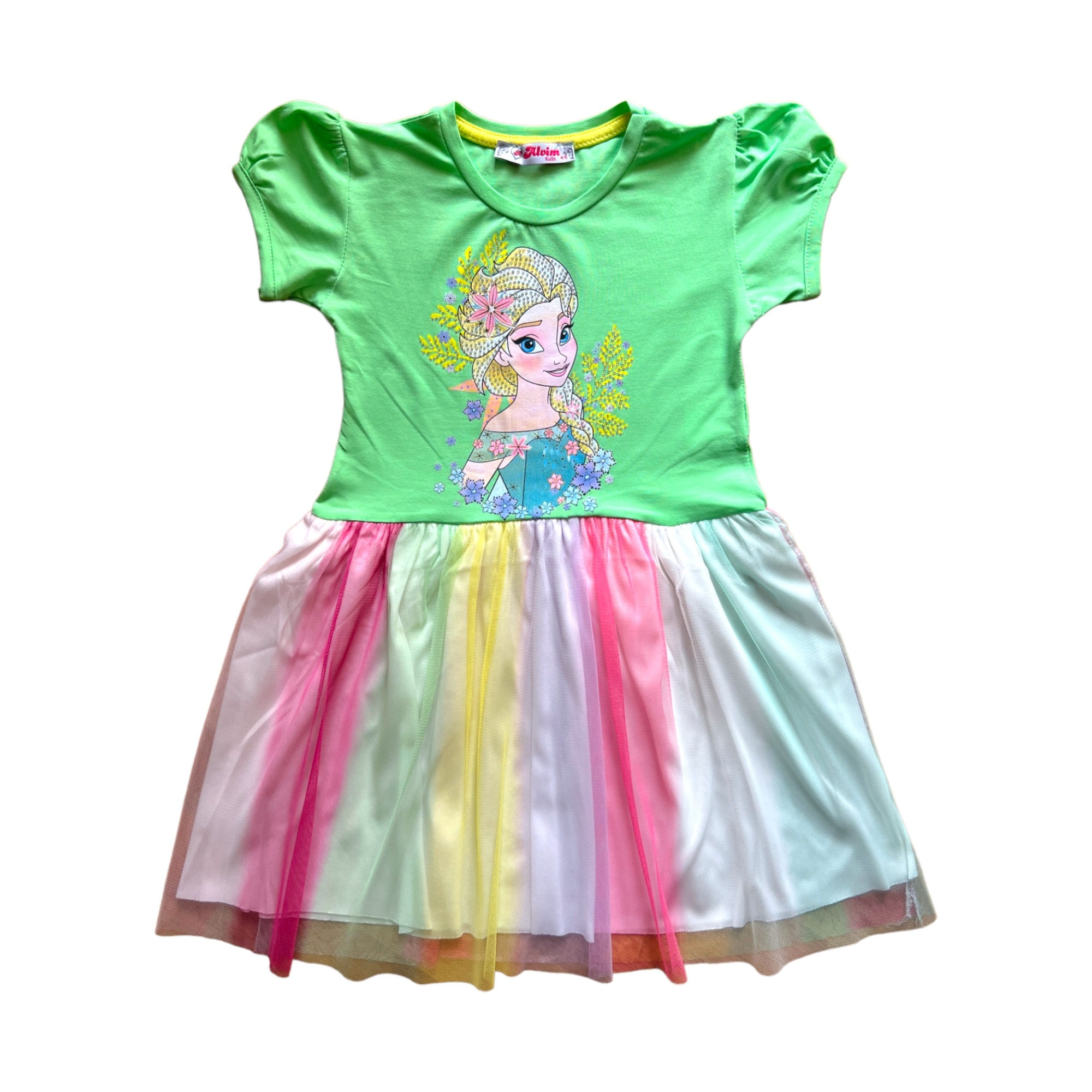 Girls 4-Pack Gauzy Frozen Dress (4y-8y) Per Item: £3.80
