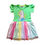 Thumbnail: Girls 4-Pack Gauzy Frozen Dress (4y-8y) Per Item: £3.80