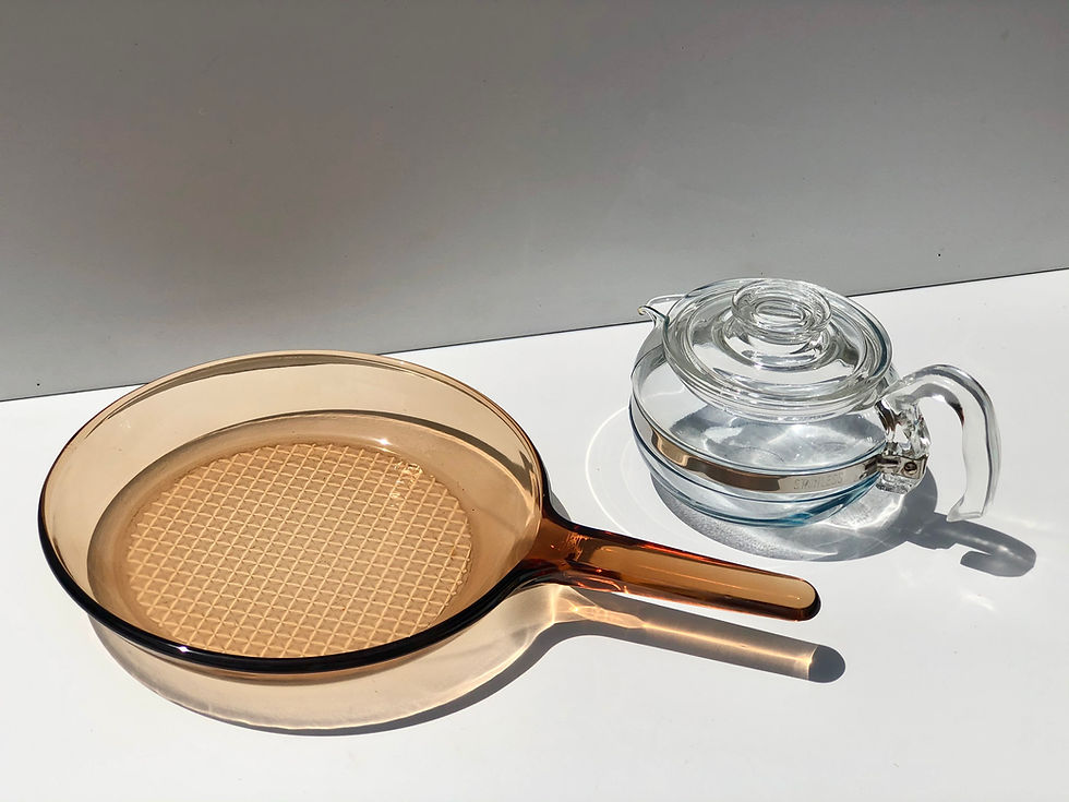 glass cookware pyrex corning visionware flameware