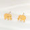 Thumbnail: Elephant Stud Earrings Earrings