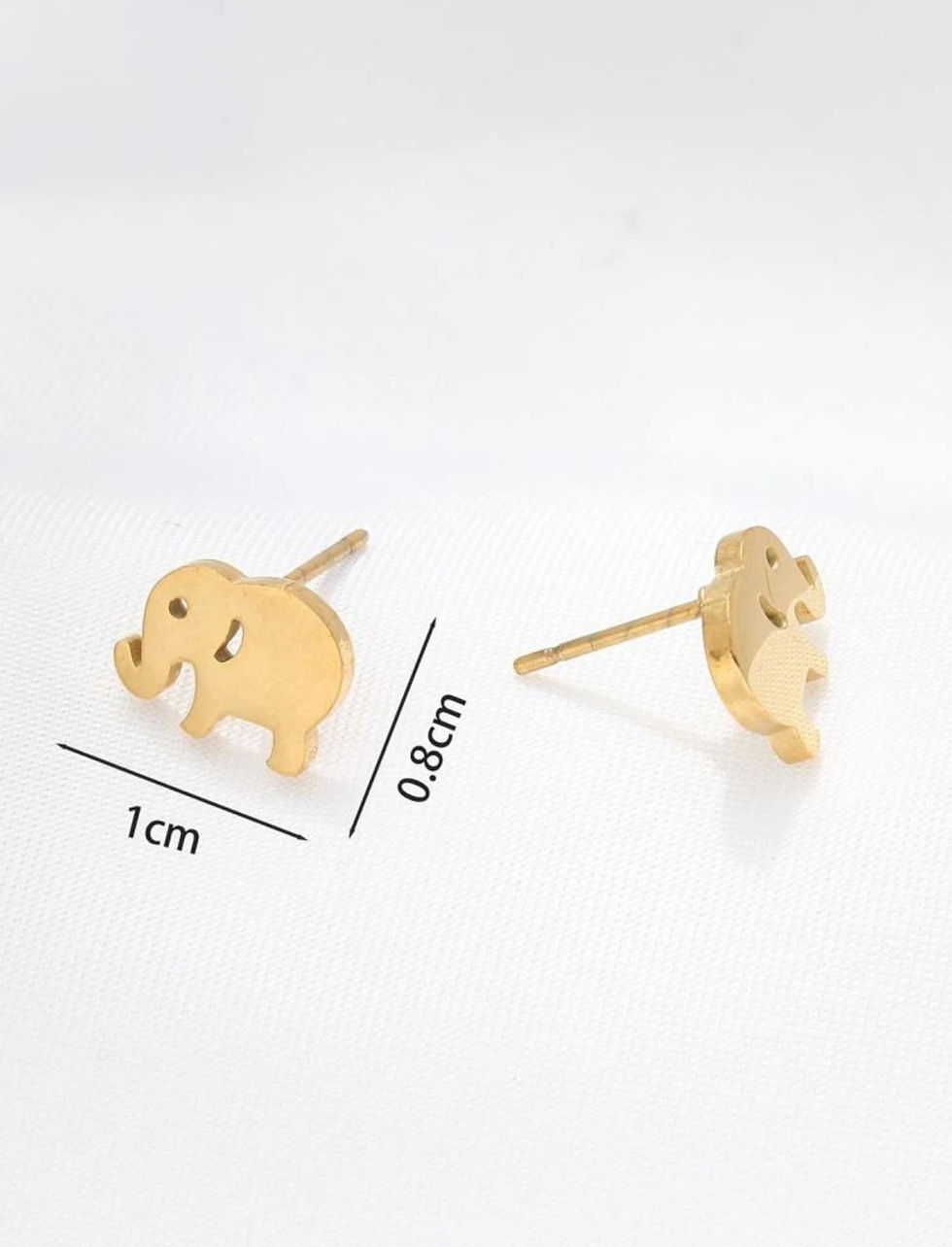 Thumbnail: Elephant Stud Earrings Earrings