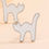 Thumbnail: Cartoon Cat Stud Earrings