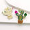 Thumbnail: Jeweled Cactus Earrings