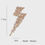Thumbnail: Rhinestone Lightning Earrings