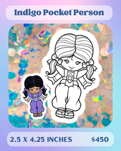 Indigo Pocket Person