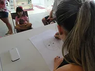 Fim de semana de muito desenho com o pessoal da Escola Pró-Arte