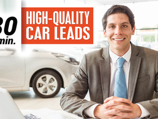 High-Quality Car Leads in 30 Minutes (or less)
