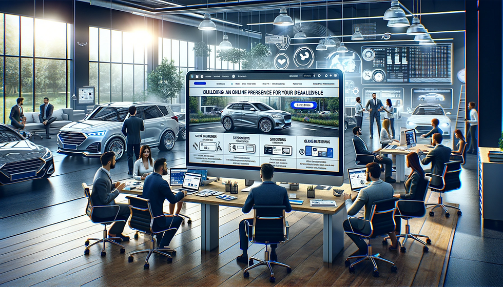 Building an Online Presence for Your Dealership
