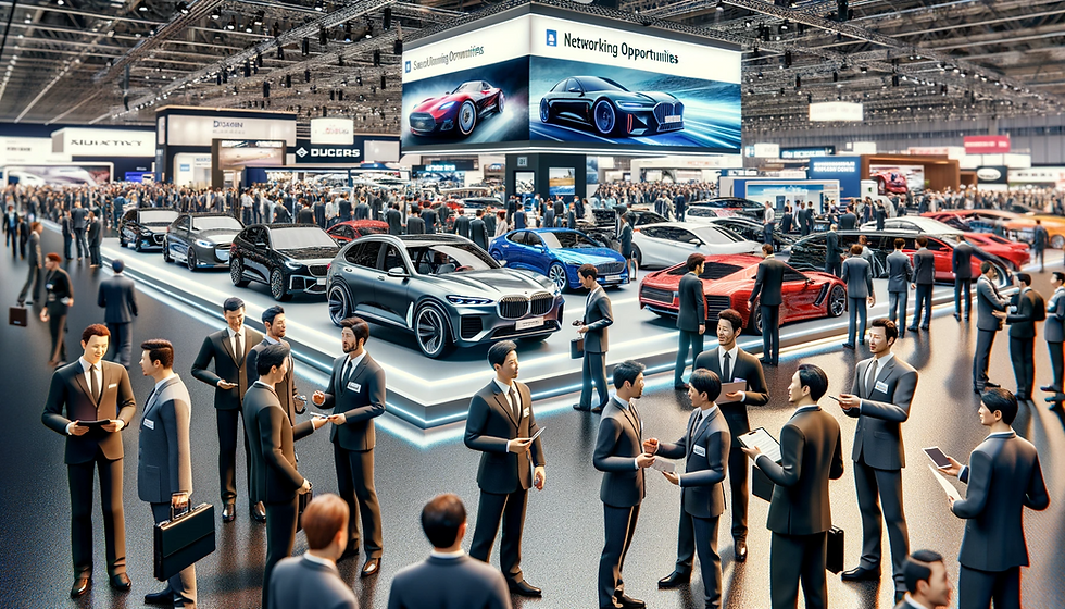 Networking Opportunities at Auto Shows