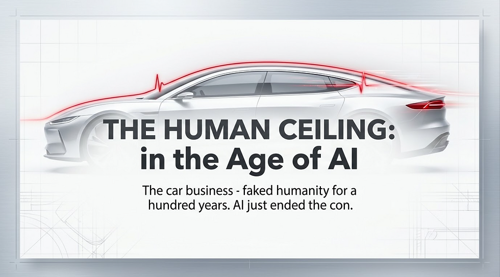 The human ceiling in the age of AI