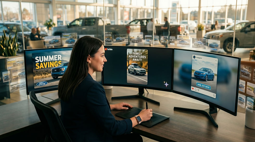 The Dealership AI Marketing creative bottleneck just broke