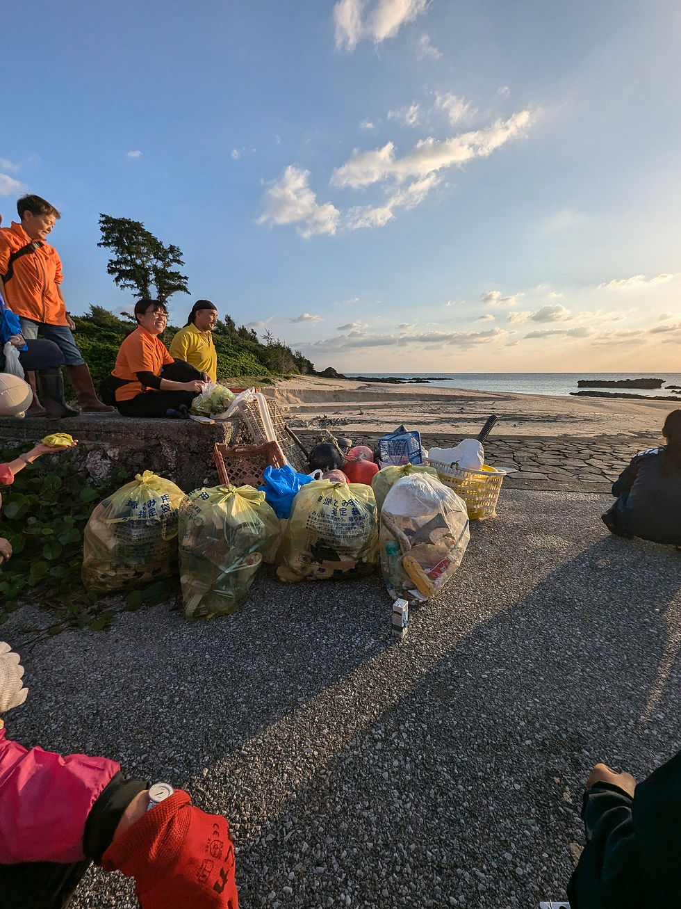 海謝美(うんじゃみ)さんの活動に参加しました