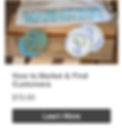 We designed this marketing course to discuss business identity and a multitude of ways to market yourself to potential clients