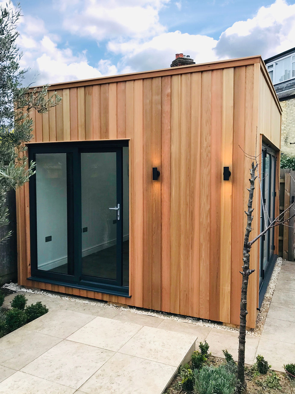 Compact garden room in Cambridge city