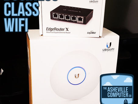 Ubiquiti Business Class Wifi Setup