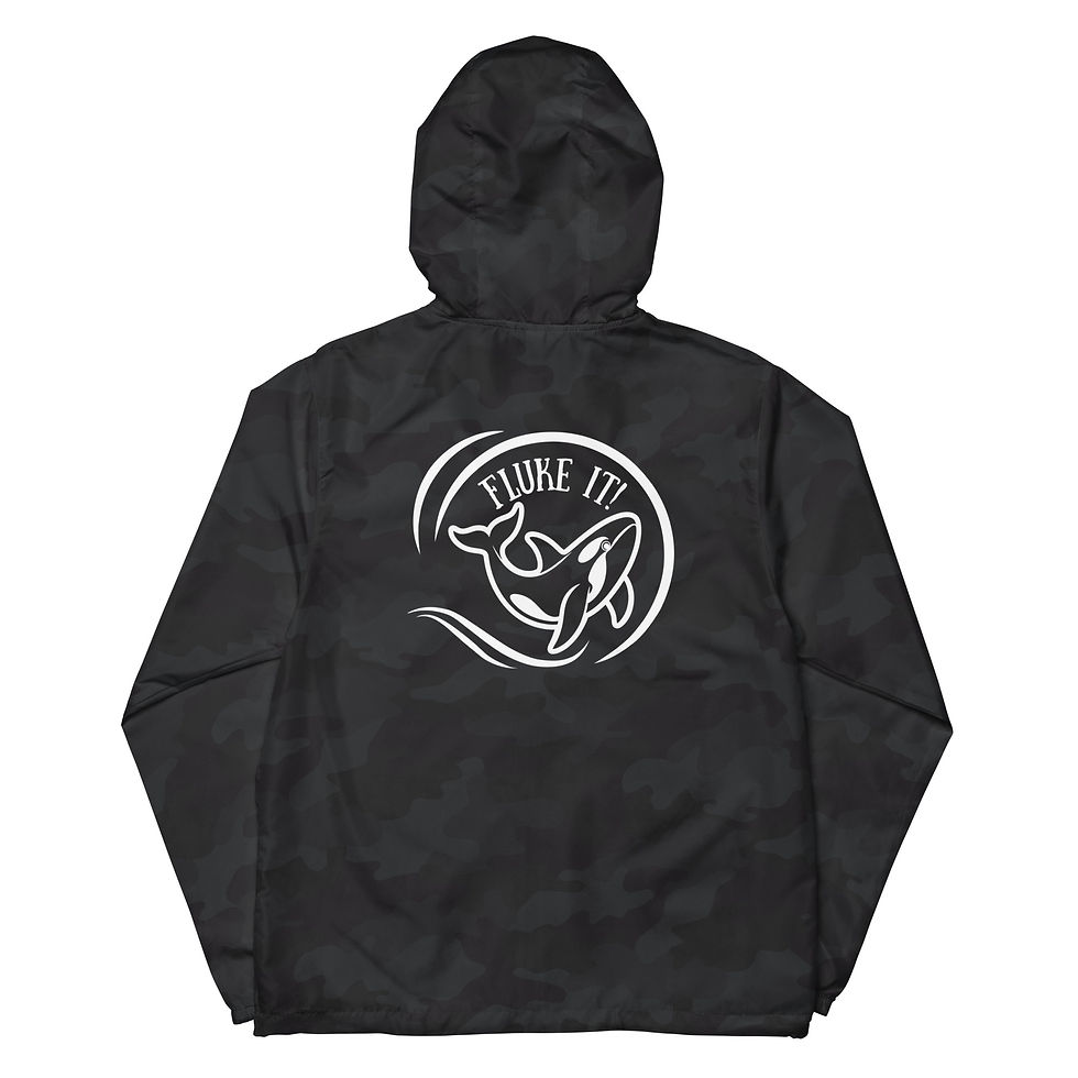 Thumbnail: Lightweight Zip-up Fluke It Orca Windbreaker