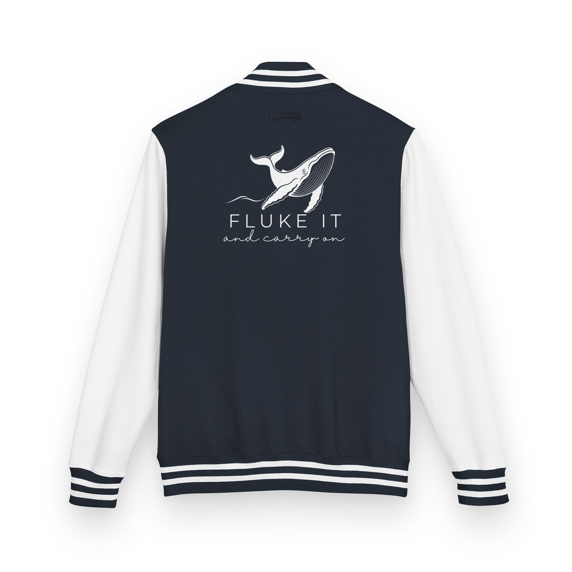 Heavyweight Fluke It Letterman Jacket