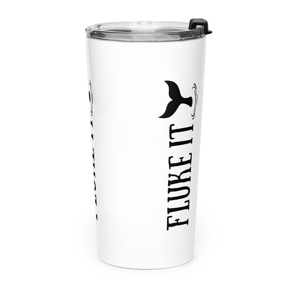 Thumbnail: Tapered Stainless Steel Fluke It Tumbler