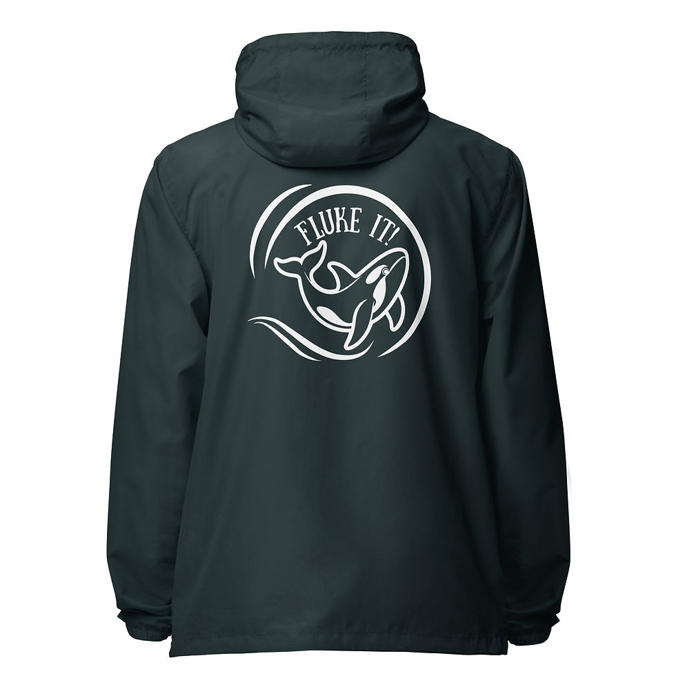 Thumbnail: Lightweight Zip-up Fluke It Orca Windbreaker