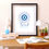 Thumbnail: evil eye flower poster in office