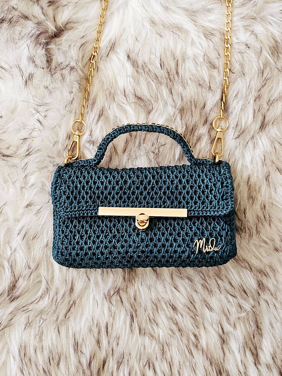 Thumbnail: Timeless-Teal purse