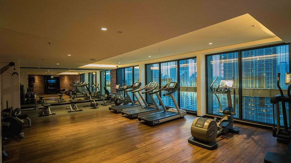 Hotel Stripes KUL Fitness gym