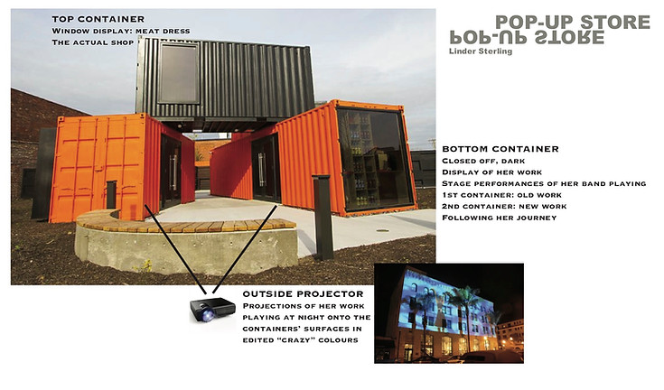 LINDER STERLING POP-UP STORE