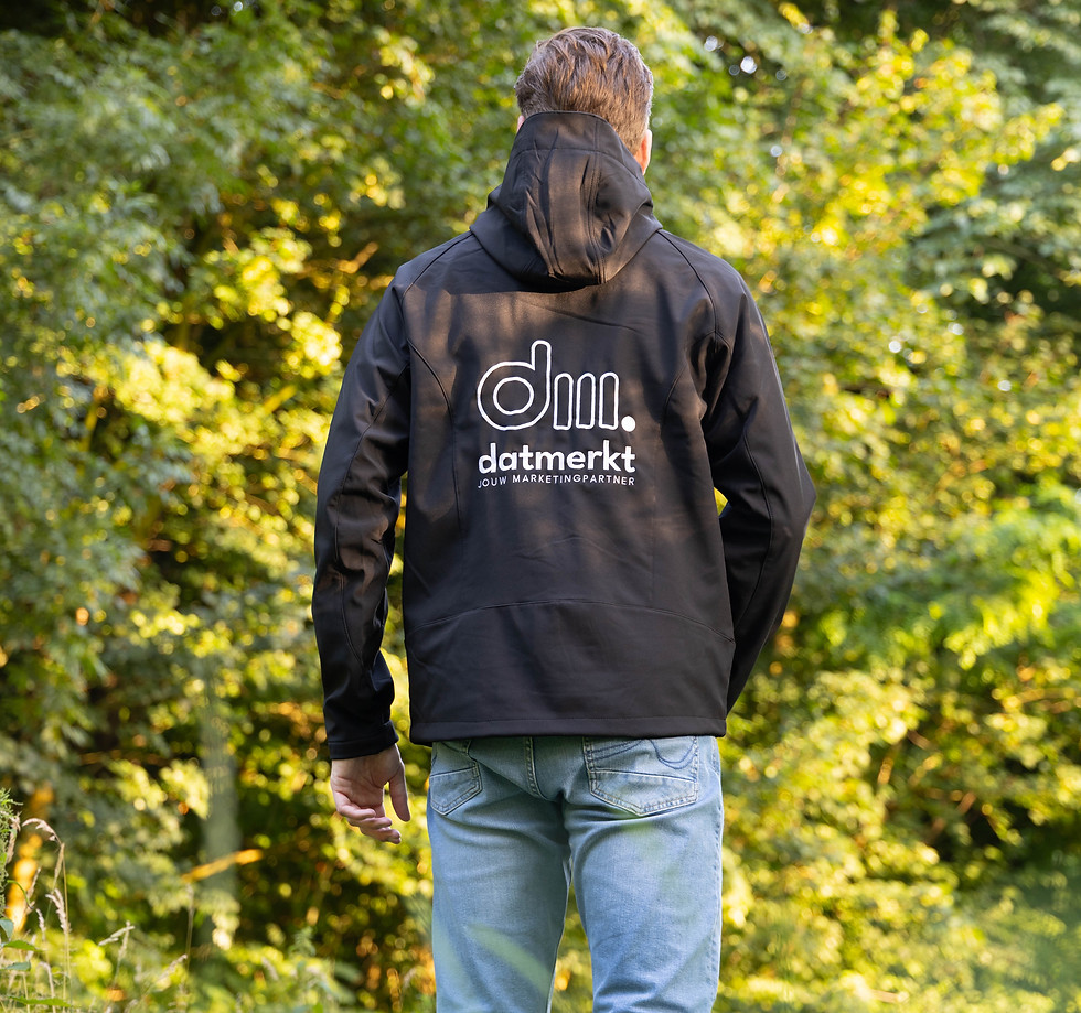 datmerkt op locatie bij een marketingproject