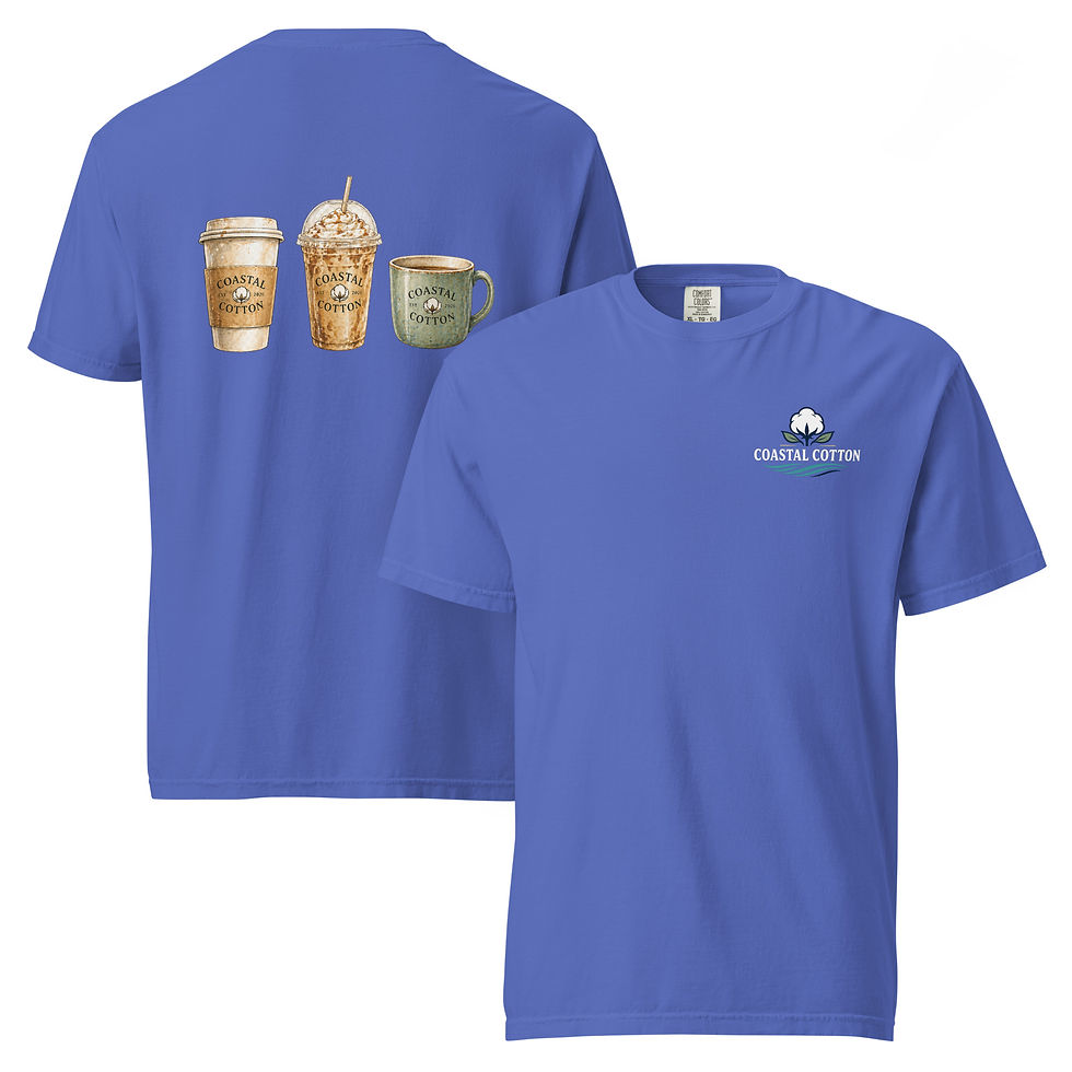 Thumbnail: Comfort Colors Tres Coffee Tee