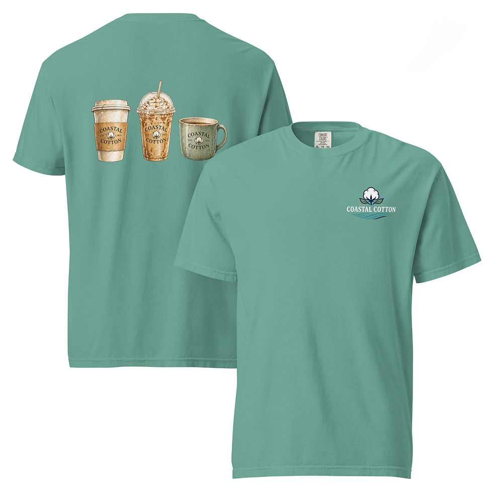 Thumbnail: Comfort Colors Tres Coffee Tee