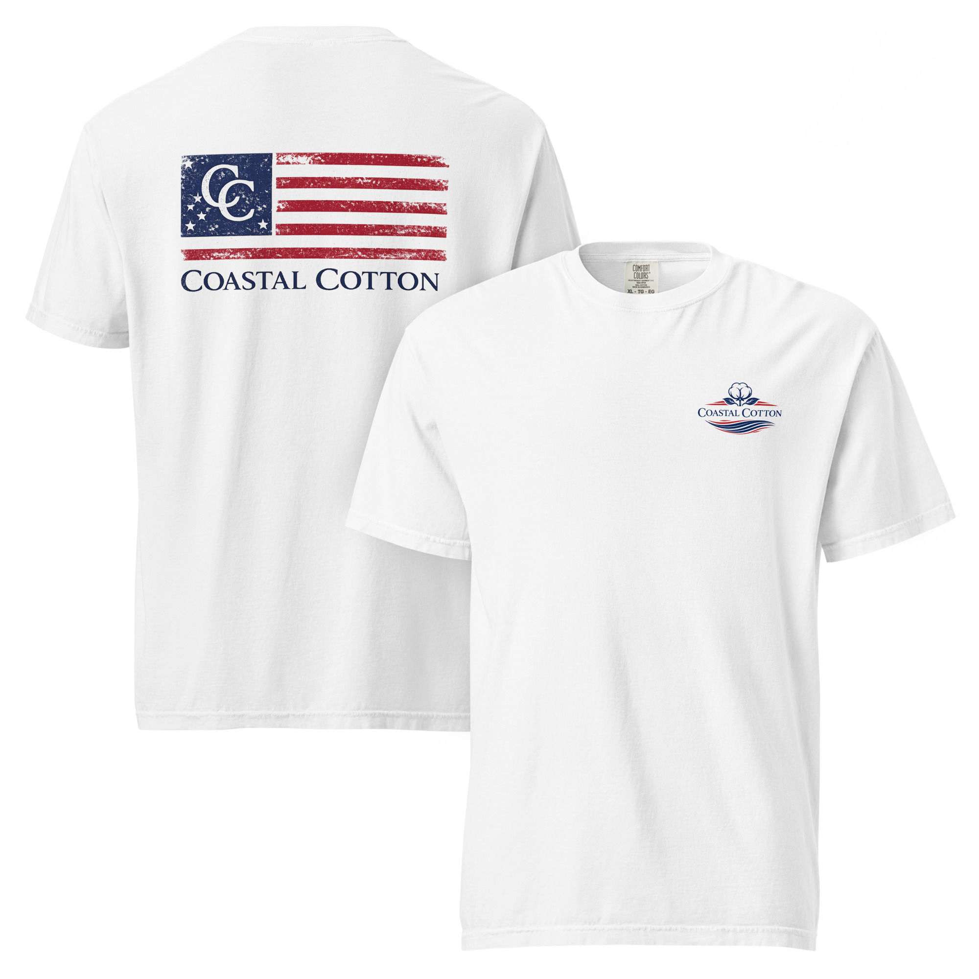 Comfort Colors The Coastal Flag Tee