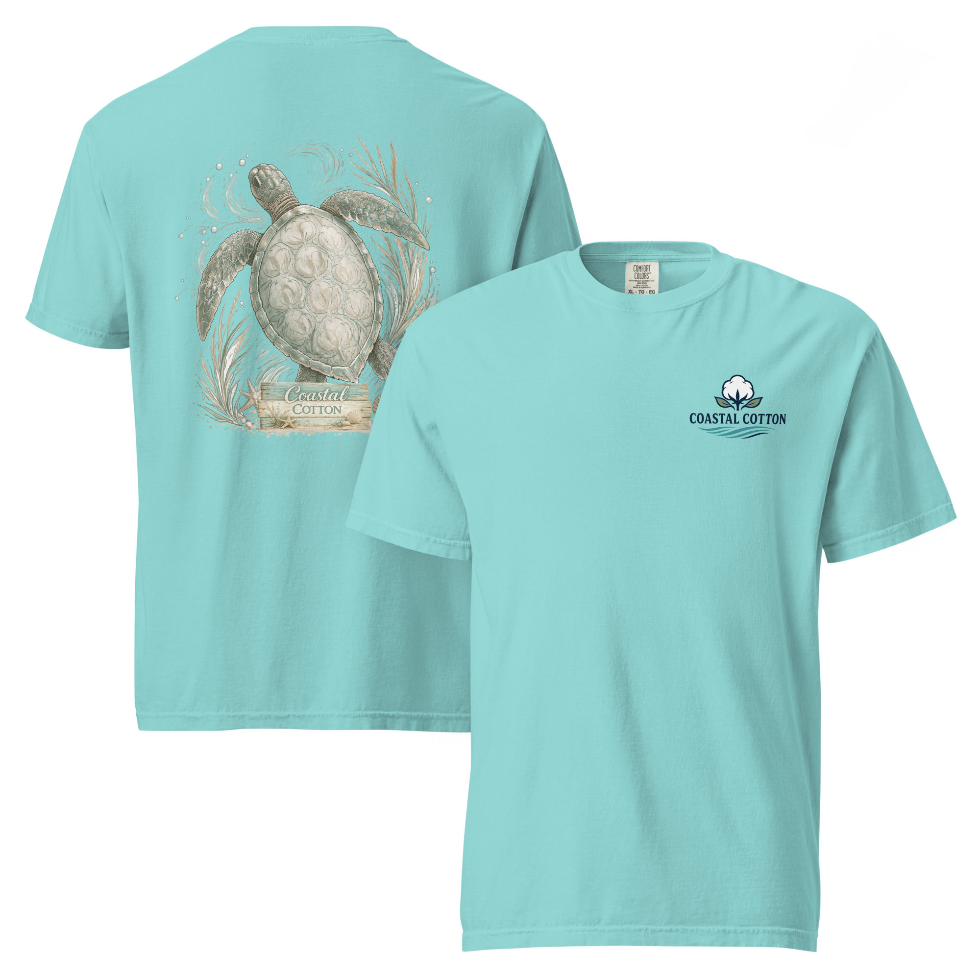 Comfort Colors Swimming Soft Currents Tee