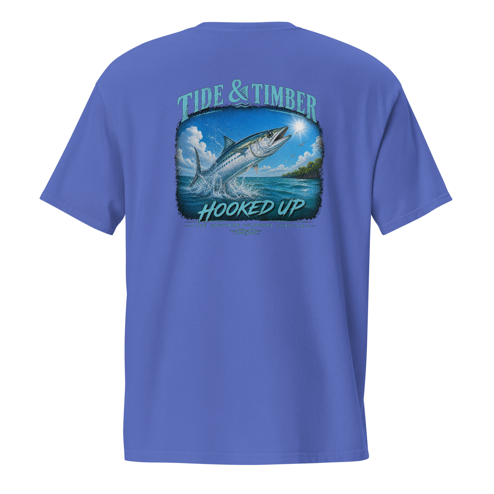 HOOKED UP Tarpon Pocket Tee