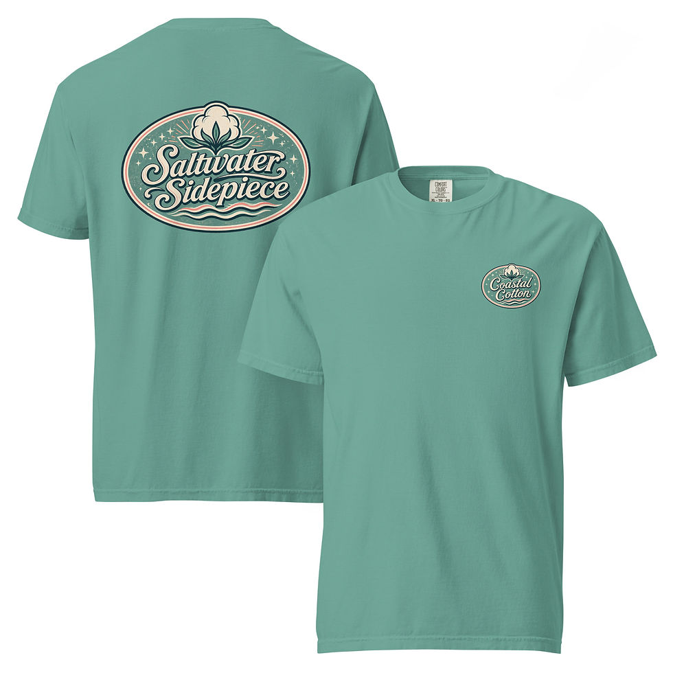 Thumbnail: Comfort Colors Saltwater Sidepiece Badge