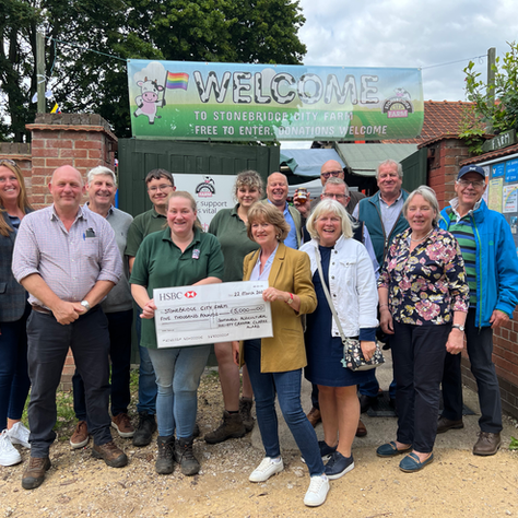 Stonebridge City Farm Awarded £5,000 from the Southwell Agricultural Society Graham Clarke Award