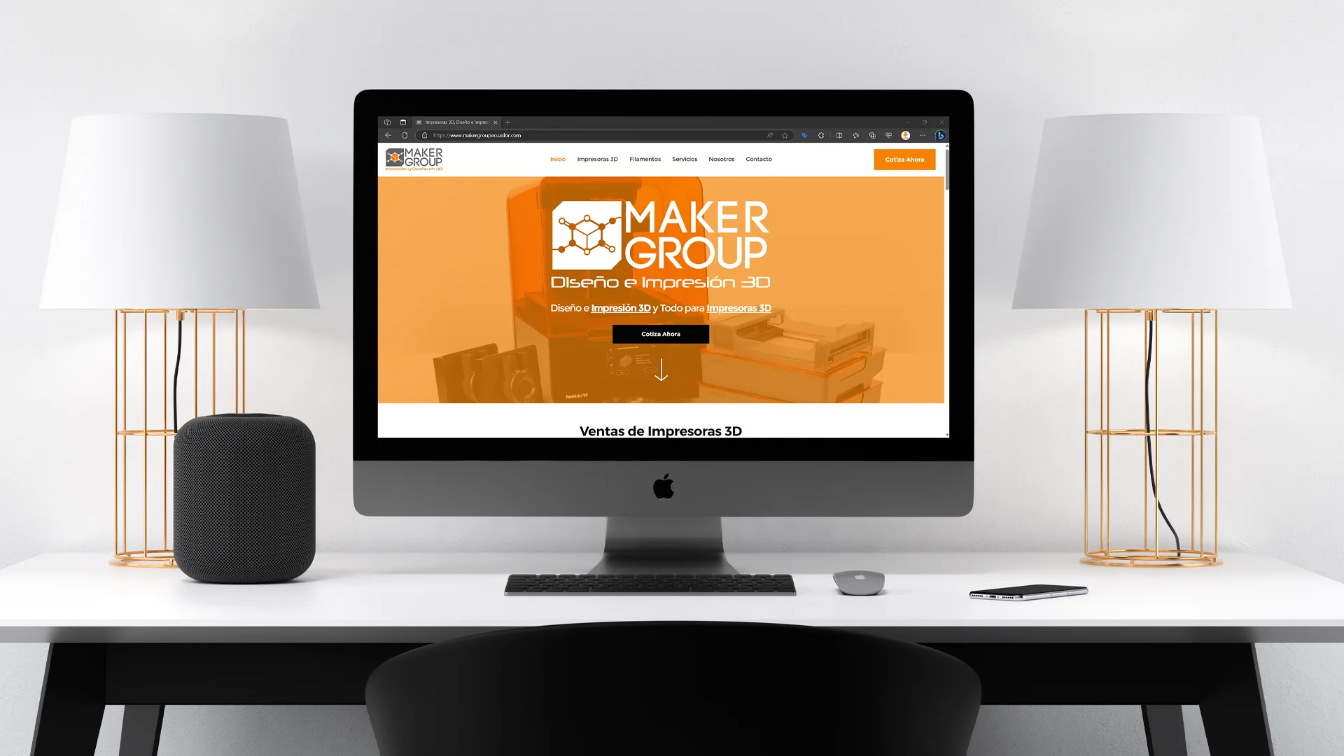 Website Redesign, SEO and SEM Strategy for Maker Group Ecuador in Ecuador, by Helicoid Studio