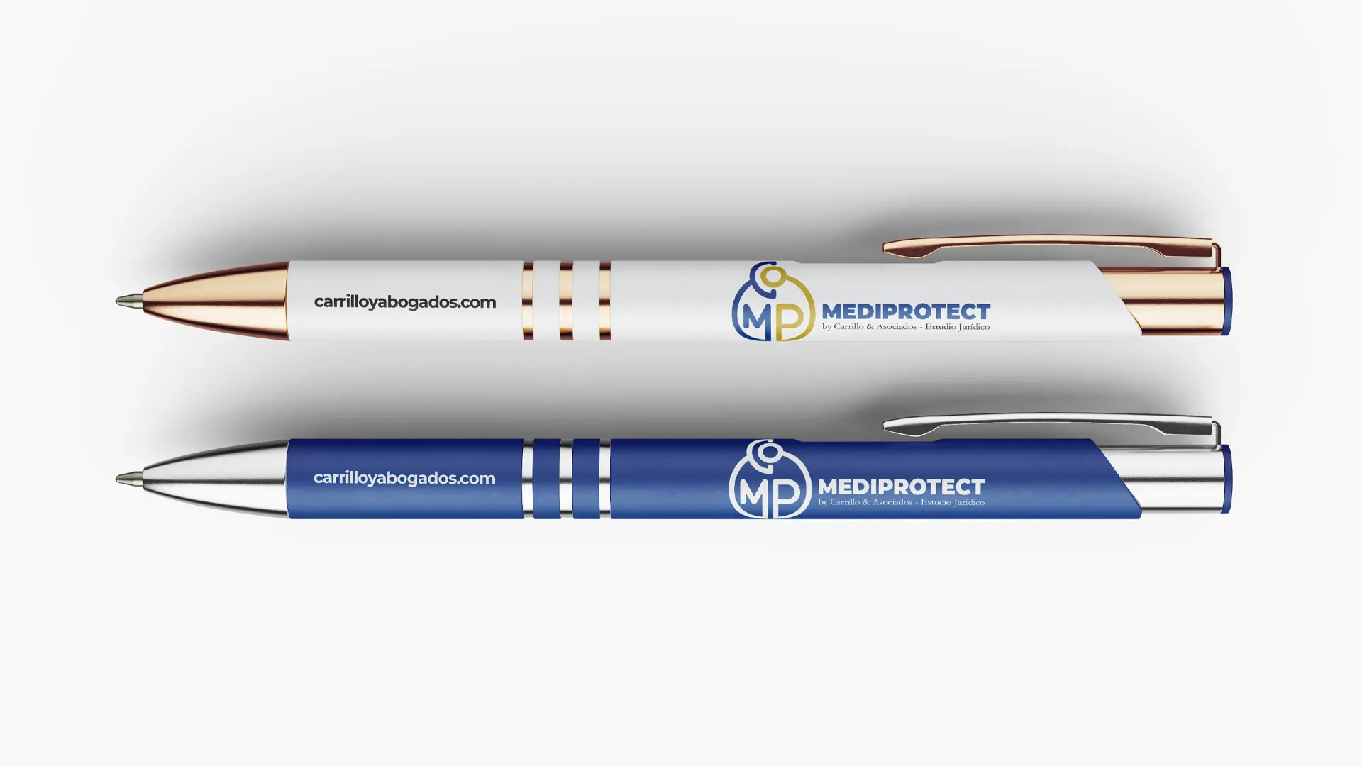 Brand application in pens for Mediprotect in Quito, Ecuador
