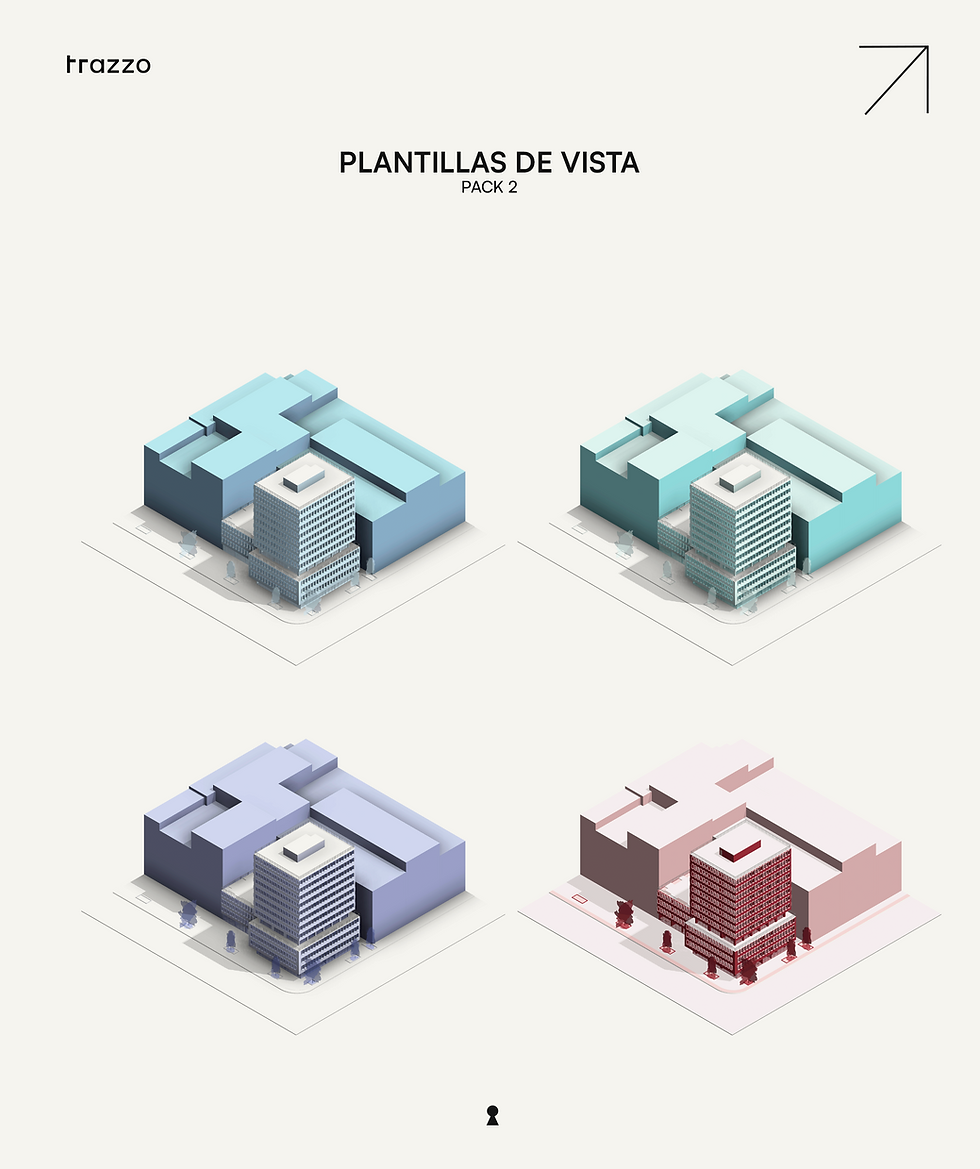 Miniatura: PLANTILLAS VISTAS 3D REVIT