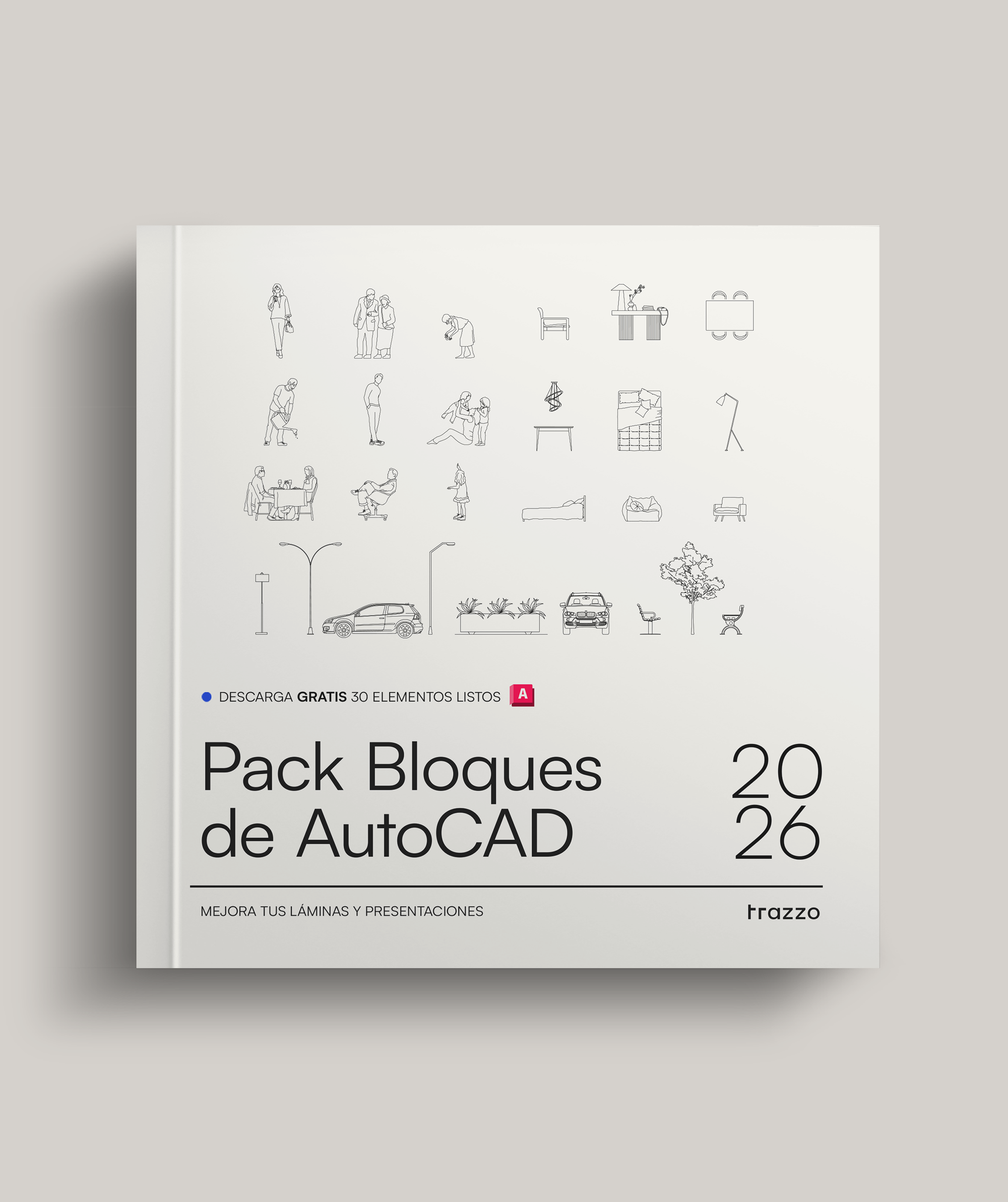 PACK BLOQUES AUTOCAD 2026