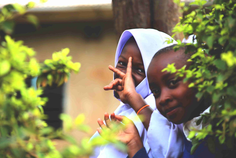 Enfants à Lushoto, Tanzanie