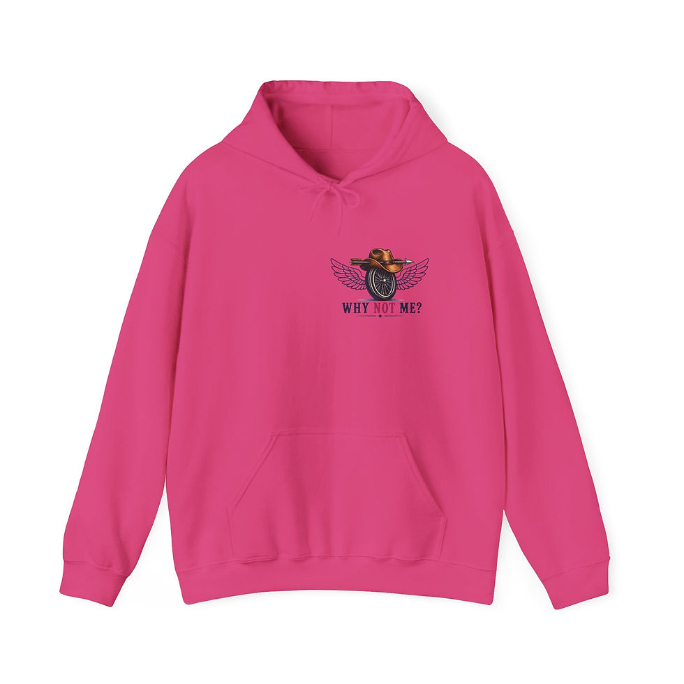 Thumbnail:  'Why Not Me?'Graphic Hoodie