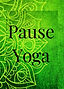 Pause Yoga Glossop logo