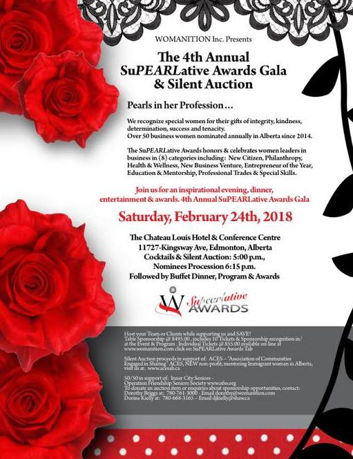 4th annual supearlative awards in Edmonton Alberta