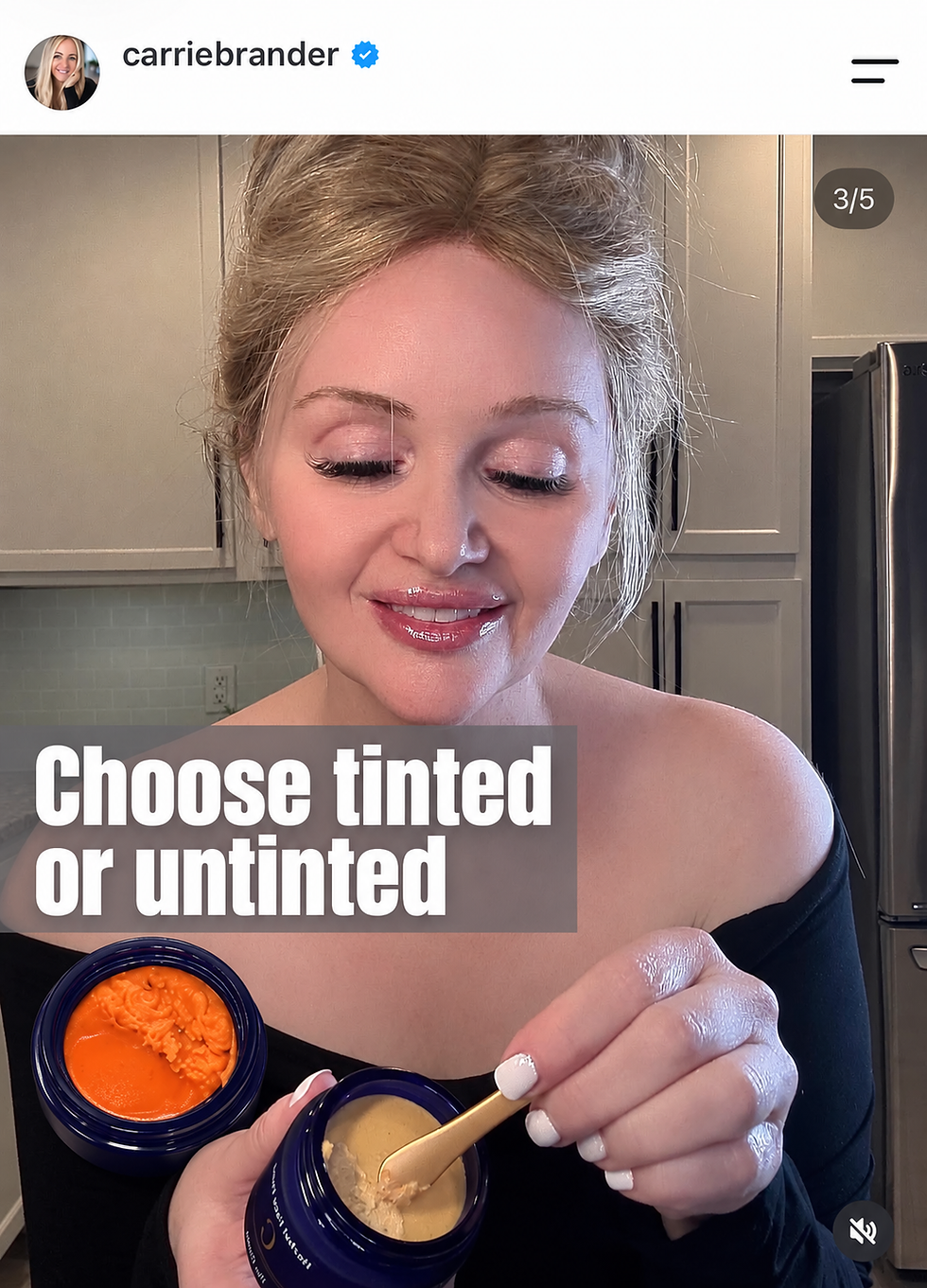 Herbal Face Food The Cream tinted vs untinted moisturizer comparison