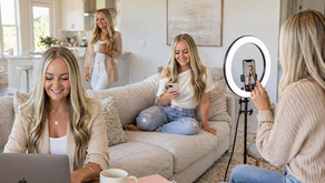 Carrie Brander showing how AI Yourself FAST turns one real photo into consistent AI content without filming every day.