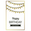 Thumbnail: Black and Gold Birthday Card